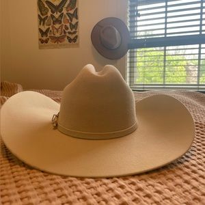 4X Beaver Justin Cowboy hat felt size 6 + 7/8